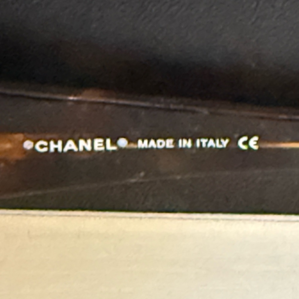 Chanel Tortoiseshell Brown Gradient Rectangular P… - image 2